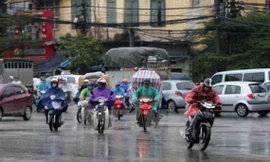 Gió mùa đông bắc sẽ gây mưa rét cho các tỉnh miền Bắc. Ảnh minh họa.