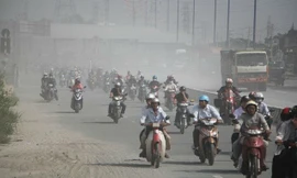 Ô nhiễm không khí Hà Nội đặc biệt nghiêm trọng vào sáng nay