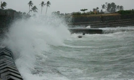 Dự báo đường đi và vùng ảnh hưởng của bão số 6.