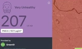 Sau hai ngày 'mất tích', Airvisual trở lại chợ ứng dụng tại Việt Nam