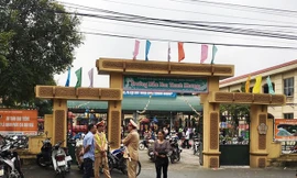 Trường mầm non Thanh khương, nơi phụ huynh nói tuồn thực phẩm bẩn vào trường