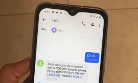 Người dân cả nước đã ủng hộ hơn 40 tỷ đồng phòng chống dịch Covid-19. Ảnh: Nguyễn Hoài