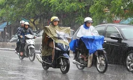 Các tỉnh miền Bắc đón mưa dông liên tiếp trong tuần tới. Ảnh minh họa.