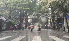 Miền Bắc mưa nhỏ trước khi gió mùa đông bắc tràn về