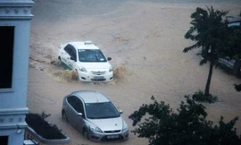 Quảng Ninh đối mặt với đợt mưa đặc biệt to từ đêm mai. Nguy cơ rất cao xảy ra ngập úng.