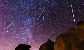 Mưa sao băng Perseids là một trong hai trận mưa sao băng đẹp nhất năm.