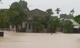 Tình hình mưa bão trong những ngày tới được nhận định rất phức tạp. Ảnh: Trung tâm Dự báo Khí tượng Thủy văn Quốc gia.