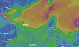 Bão Goni có thể vào Biển Đông từ 2/11.