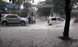 Mưa lớn nhất tập trung tại 4 tỉnh Bắc Trung Bộ gồm Thanh Hóa, Nghệ An, Hà Tĩnh và Quảng Bình.