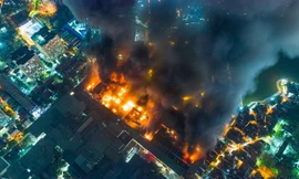 Bộ TN&MT cảnh báo ô nhiễm nguồn nước do vụ cháy Rạng Đông