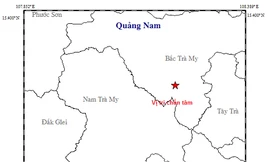 Lại động đất ở thủy điện Sông Tranh 2