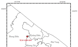Xảy ra động đất nhẹ ở Thừa Thiên Huế