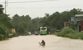 Miền Bắc tiếp tục mưa lớn, nguy cơ ngập úng các đô thị