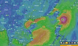 Thêm một cơn bão hình thành ở vùng biển phía Bắc của Philippines, dự báo sẽ tương tác với 2 ATNĐ trên Biển Đông.