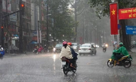 Dự báo các tỉnh Tây Nguyên, Nam Trung Bộ và Nam Bộ có mưa lớn từ nay đến đầu tuần sau.