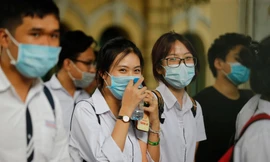 Thí sinh dự thi THPT 2020. Ảnh Như Ý