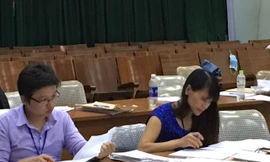 Chấm thi ở cụm địa phương có ít sai sót 