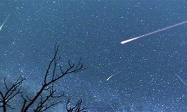 Mưa sao băng đáng chú ý xuất hiện vào tối thứ hai tới