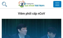 Ra mắt ứng dụng di động về dịch corona