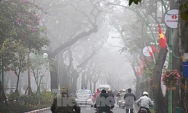 Các tỉnh Bắc Bộ tiếp tục có mưa, sương mù trong cuối tuần và những ngày đầu tuần tới.