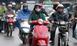 Không khí lạnh tràn về, miền Bắc trở lạnh