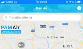 Ô nhiễm không khí nghiêm trọng tại TPHCM sáng nay, theo ghi nhận của PAMAir