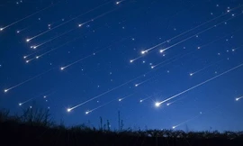 Mưa sao băng Geminids đạt cực đại vào đêm 13 rạng sáng ngày 14/12.