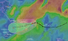 Sau bão số 10, bão số 11 có thể hoạt động trên Biển Đông vào cuối tuần này.