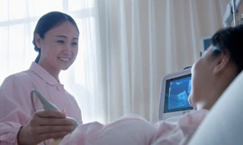 Sản phụ được khuyến cáo nên khám thai định kỳ theo lịch hẹn của bác sỹ. Ảnh minh họa. 