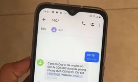 số tiền thu về từ nhắn tin ủng hộ phòng chống COVID-19 đã đạt 150 tỷ vào hôm nay.