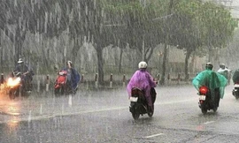 Gió mùa đông bắc kết hợp hội tụ gió trên cao sẽ gây mưa trong nhiều ngày tới. Ảnh minh họa.