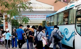 Học sinh tham gia hoạt động trải nghiệm ở Đà Lạt