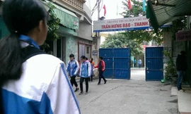 Trường Trần Hưng Đạo, nơi có giáo viên bị tố làm lộ đề thi nhiều năm.