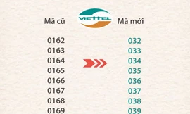 Toàn bộ thuê bao 11 số của Viettel sẽ chuyển đổi trong tháng 9