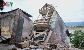 Hòa Bình lại mưa lớn, cảnh báo nguy cơ sạt lở đất