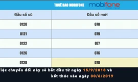 1000 thuê bao Mobifone chuyển đổi thành công về 10 số