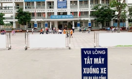 Phiếu đánh giá giao nhận thực phẩm ngày 3/4 của trường này