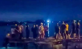 [CLIP]: Phẫn nộ cảnh người cha nhẫn tâm ném con xuống sông ở Quảng Nam