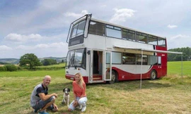 Chi 27 nghìn đô để biến xe buýt thành nhà sau tuần trăng mật 