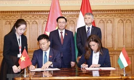 Việt Nam và Hungary ký chương trình hợp tác về tư pháp 