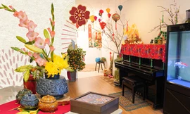 Những ý tưởng trang trí căn hộ đơn giản, tiết kiệm để rước lộc vào nhà dịp Tết