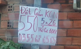 Môi giới tỉnh lẻ rủ nhau buôn đất giá rẻ gần khu công nghiệp