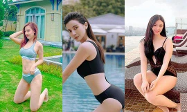 Dàn người đẹp phim 'Bão ngầm' đọ đường cong, so gợi cảm