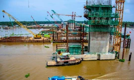 Ngắm siêu công trình thủy lợi Cái Lớn - Cái Bé trước ‘giờ G’ khánh thành