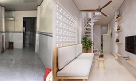 Nhà phố 18m2 sang, rộng sau khi cải tạo vài chi tiết