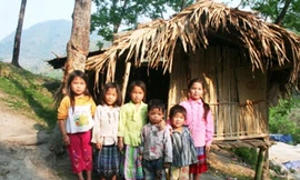 Cô bé 11 tuổi nuôi 5 em nhỏ ăn học