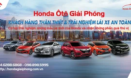 Trải nghiệm lái xe an toàn với Honda ôtô Giải Phóng ngày 16/3 