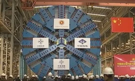 Trung Quốc xuất xưởng máy đào hầm cao bằng tòa nhà 4 tầng