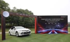 Cận cảnh giải thưởng HIO 'khủng' tại Tiền Phong Golf Champhionship 2021