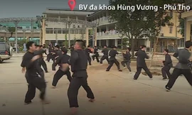 Lớp võ dành cho bác sĩ ở Phú Thọ